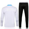 Real Madrid Sweatshirt Dragt 2021-22 Hvid Kvart-Zip
